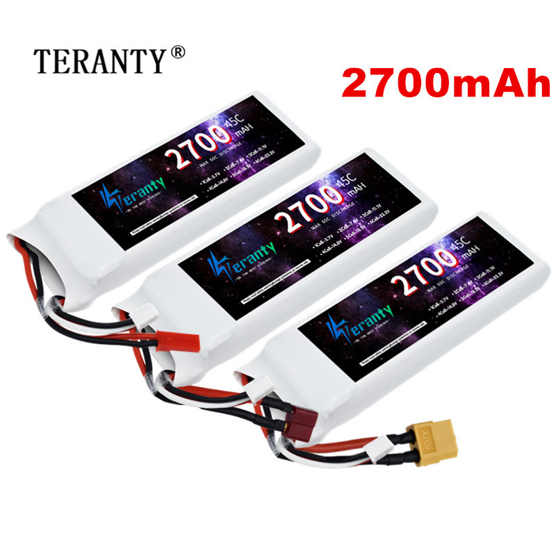 Fpv Drone Esc - 1/3PCS 2S 7.4V Lipo Battery 2700mAh