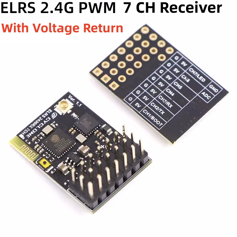 ELRS 2.4G PWM 7CH 6CH CRSF Rec - Fpv Drone Quadcopter recension och pris